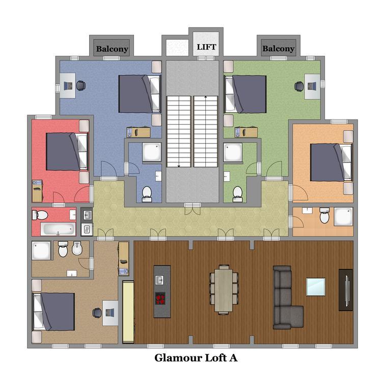 Daire Glamour Premium Prag